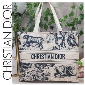 Authentic Dior Canvas Tote